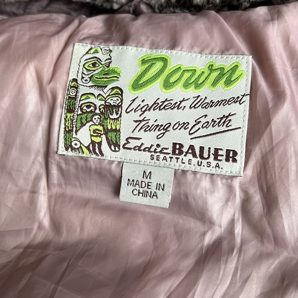 Eddie Bauer Goose Down 550 Power Fill Yukon Model Vest M - Picture 4 of 6